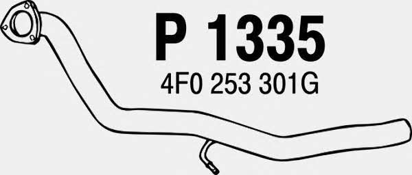 Fenno P1335 Exhaust pipe P1335