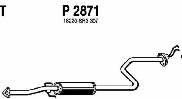 Fenno P2871 Central silencer P2871