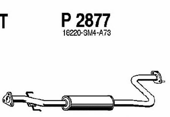 Fenno P2877 Central silencer P2877