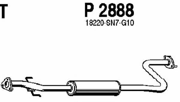 Fenno P2888 Central silencer P2888