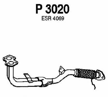 Fenno P3020 Exhaust pipe P3020