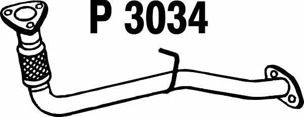 Fenno P3034 Exhaust pipe P3034