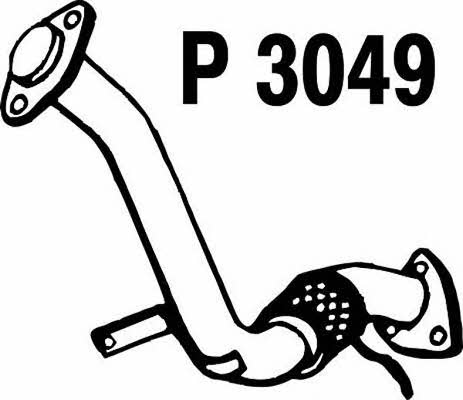 Fenno P3049 Exhaust pipe P3049