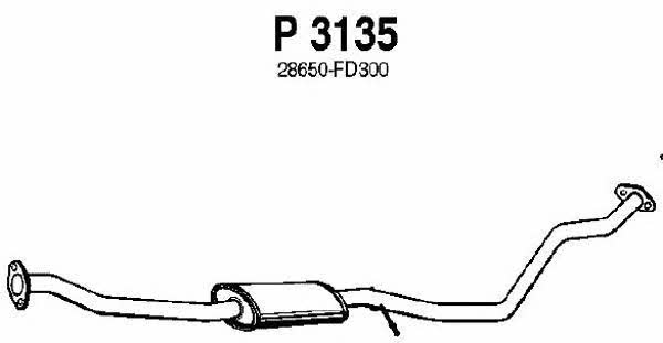 Fenno P3135 Central silencer P3135