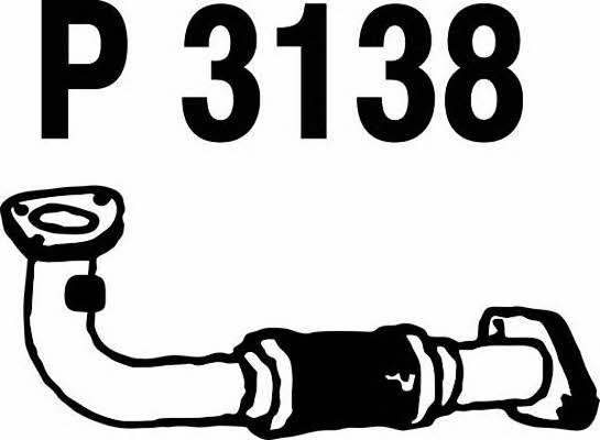 Fenno P3138 Exhaust pipe P3138