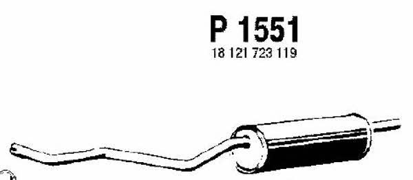 Fenno P1551 End Silencer P1551