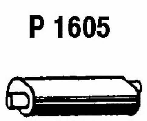 Fenno P1605 Central silencer P1605