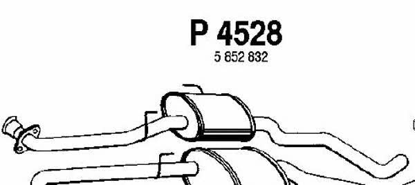 Fenno P4528 Central silencer P4528