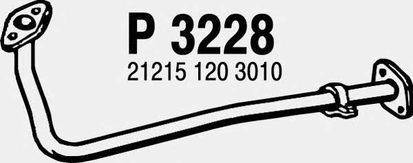 Fenno P3228 Exhaust pipe P3228