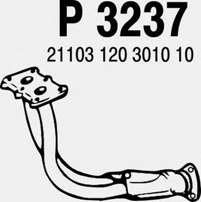 Fenno P3237 Exhaust pipe P3237