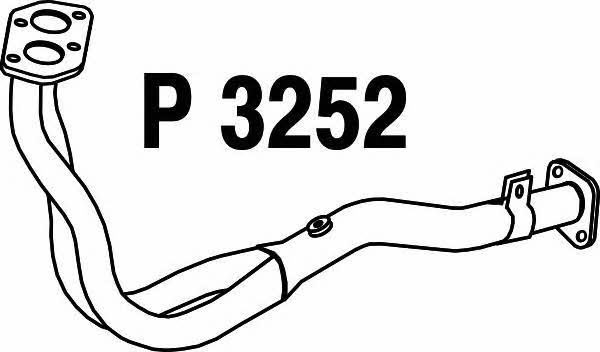 Fenno P3252 Exhaust pipe P3252