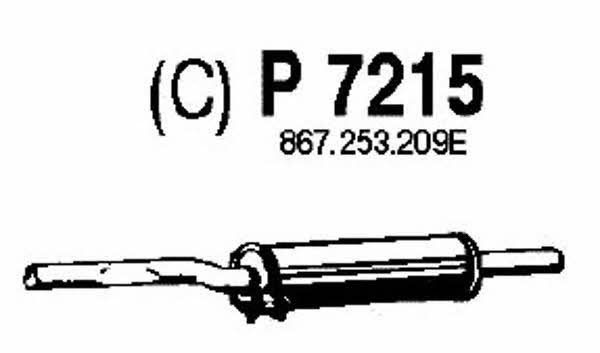 Fenno P7215 Central silencer P7215