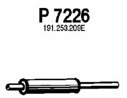 Fenno P7226 Central silencer P7226
