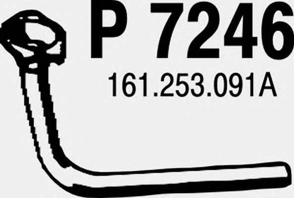 Fenno P7246 Exhaust pipe P7246