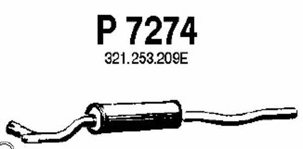 Fenno P7274 Central silencer P7274