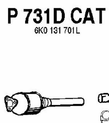 Fenno P731DCAT Catalytic Converter P731DCAT