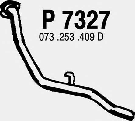 Fenno P7327 Exhaust pipe P7327