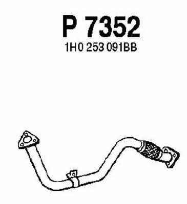 Fenno P7352 Exhaust pipe P7352