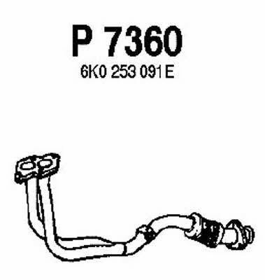 Fenno P7360 Exhaust pipe P7360