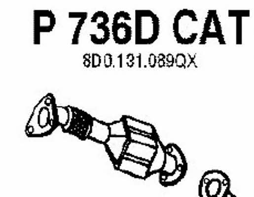 Fenno P736DCAT Catalytic Converter P736DCAT