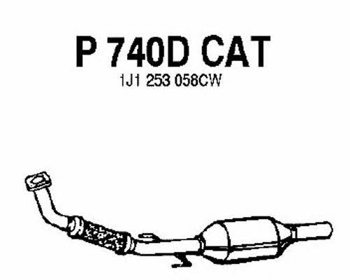Fenno P740DCAT Catalytic Converter P740DCAT