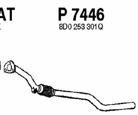 Fenno P7446 Exhaust pipe P7446