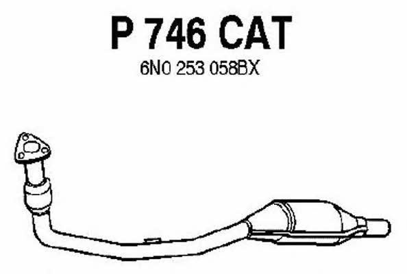 Fenno P746CAT Catalytic Converter P746CAT