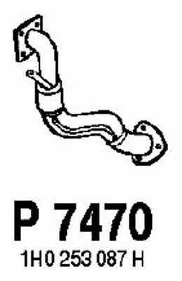 Fenno P7470 Exhaust pipe P7470