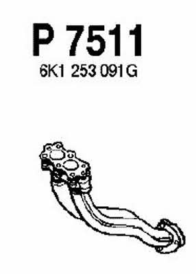 Fenno P7511 Exhaust pipe P7511