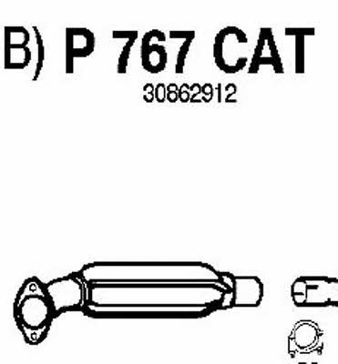 Fenno P767CAT Catalytic Converter P767CAT