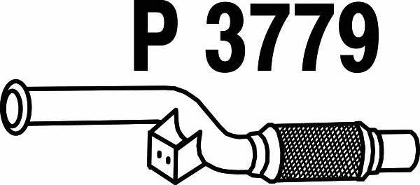 Fenno P3779 Exhaust pipe P3779