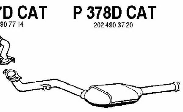 Fenno P378DCAT Catalytic Converter P378DCAT