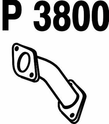 Fenno P3800 Exhaust pipe P3800
