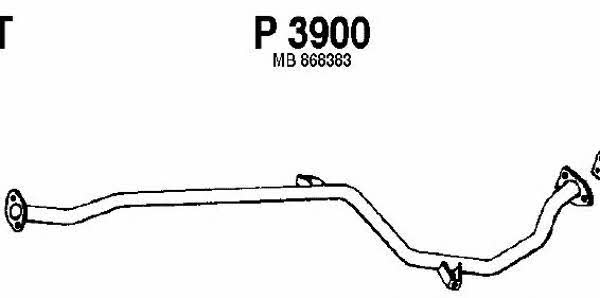 Fenno P3900 Exhaust pipe P3900