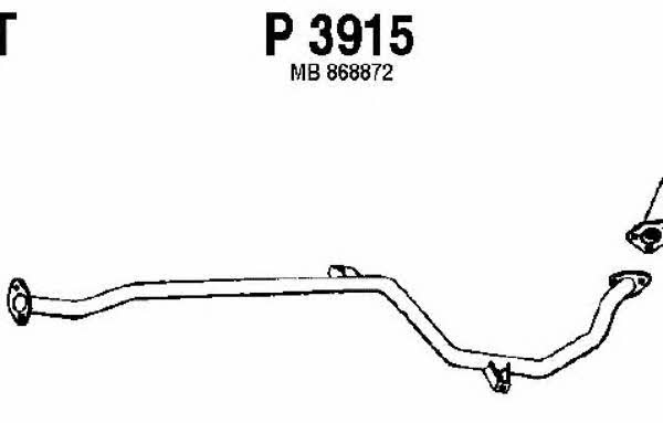 Fenno P3915 Exhaust pipe P3915