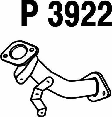 Fenno P3922 Exhaust pipe P3922
