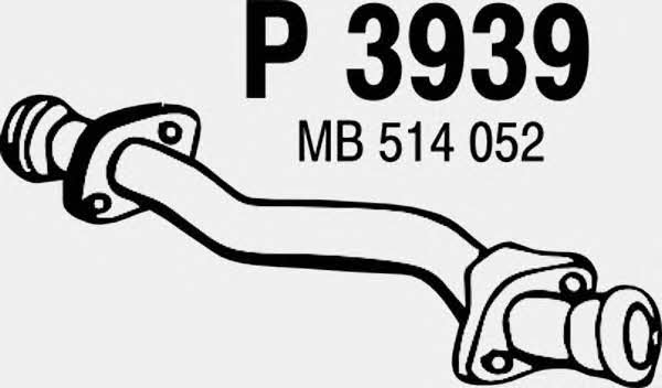 Fenno P3939 Exhaust pipe P3939