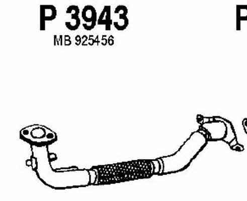 Fenno P3943 Exhaust pipe P3943
