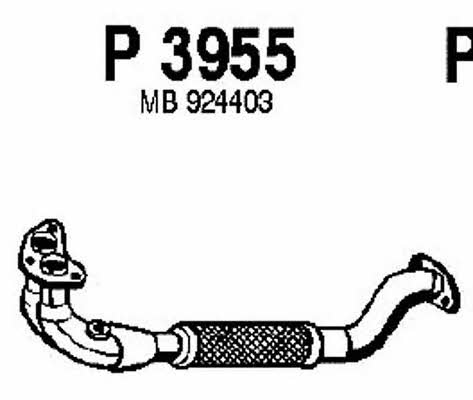 Fenno P3955 Exhaust pipe P3955