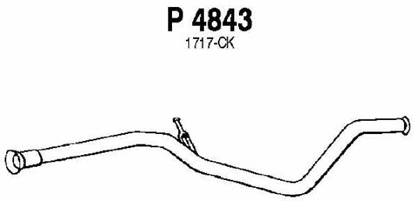 Fenno P4843 Exhaust pipe P4843
