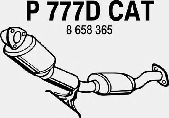 Fenno P777DCAT Catalytic Converter P777DCAT