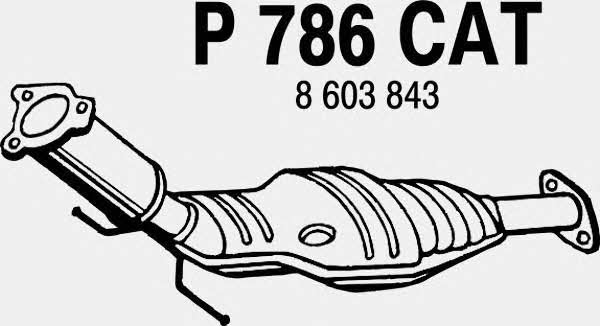 Fenno P786CAT Catalytic Converter P786CAT