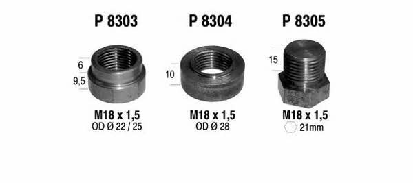 Fenno P8303 Exhaust mounting bracket P8303