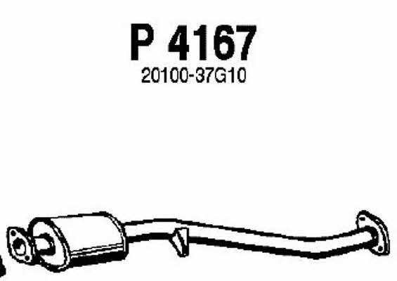 Fenno P4167 Central silencer P4167