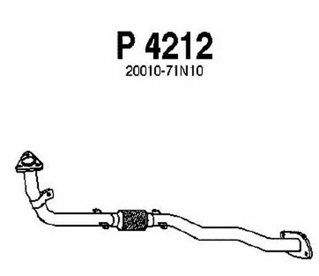Fenno P4212 Exhaust pipe P4212
