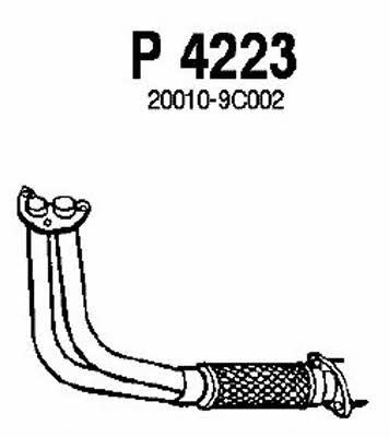 Fenno P4223 Exhaust pipe P4223