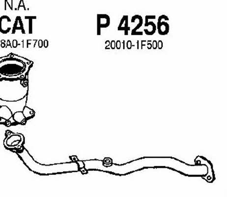 Fenno P4256 Exhaust pipe P4256