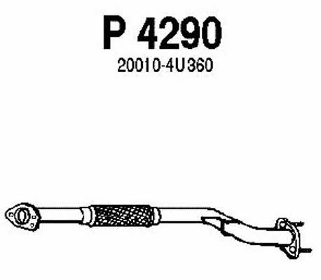 Fenno P4290 Exhaust pipe P4290