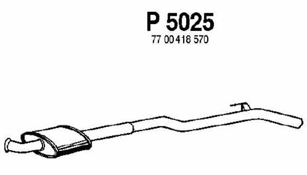 Fenno P5025 Central silencer P5025
