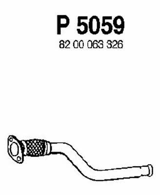 Fenno P5059 Exhaust pipe P5059